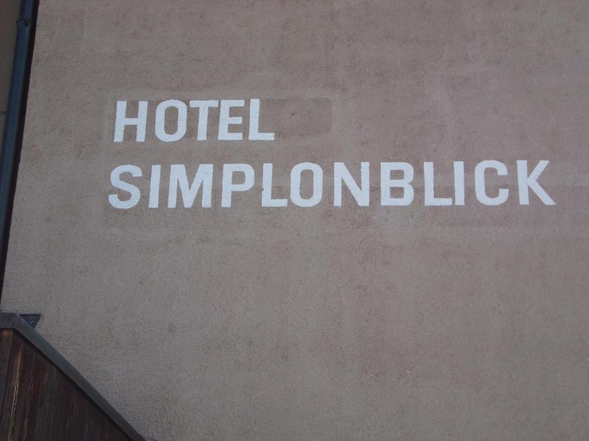 Hotel Simplon-Blick Ngoại thất bức ảnh